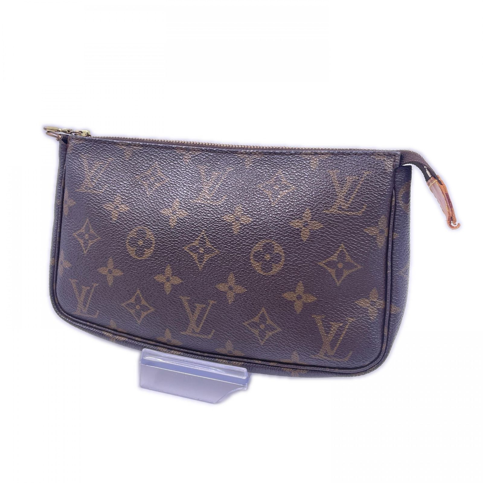 8H001LOUIS VUITTON ルイ・ヴィトン モノグラム ポシェット アクセソワール M51980 クラッチバッグ レディース 中古