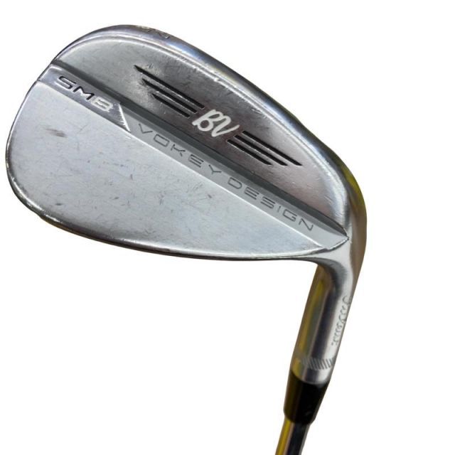 【中古】 タイトリスト VOKEY SPIN MILLED SM8 ツアークロム 52°/12°F ウェッジ WG Dynamic Gold (フレックスS) メンズ 男性用 右利き 右用 Cランク ゴルフクラブ