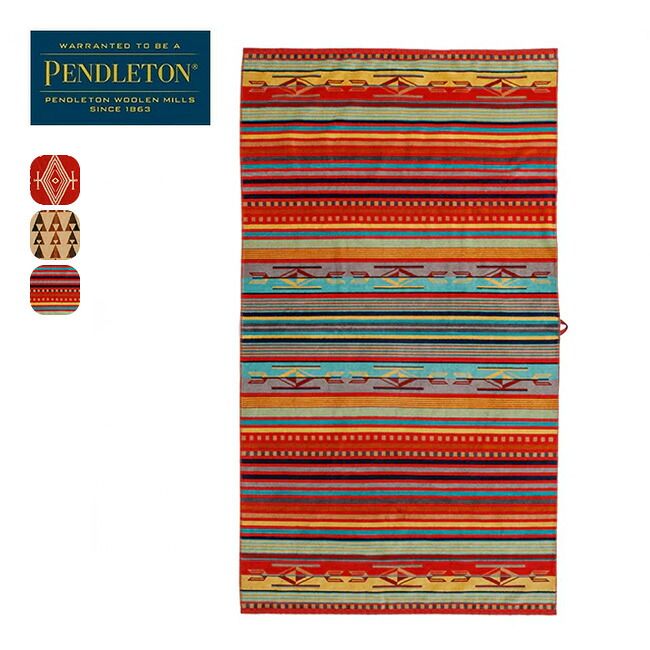 【新品】PENDLETON ペンドルトン オーバーサイズカスタムジャガードタオル [XB266]