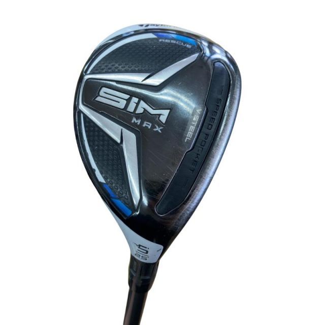 【中古】 テーラーメイド SIM MAX U5 ユーティリティ UT TENSEI BLUE TM60(UT) (フレックスR) メンズ 男性用 右利き 右用 Cランク ゴルフクラブ