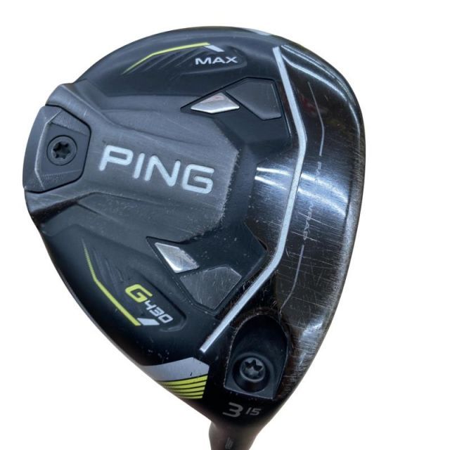 【中古】 ピン G430 MAX 3W フェアウェイウッド FW リシャフト (フレックスその他) メンズ 男性用 右利き 右用 Cランク ゴルフクラブ