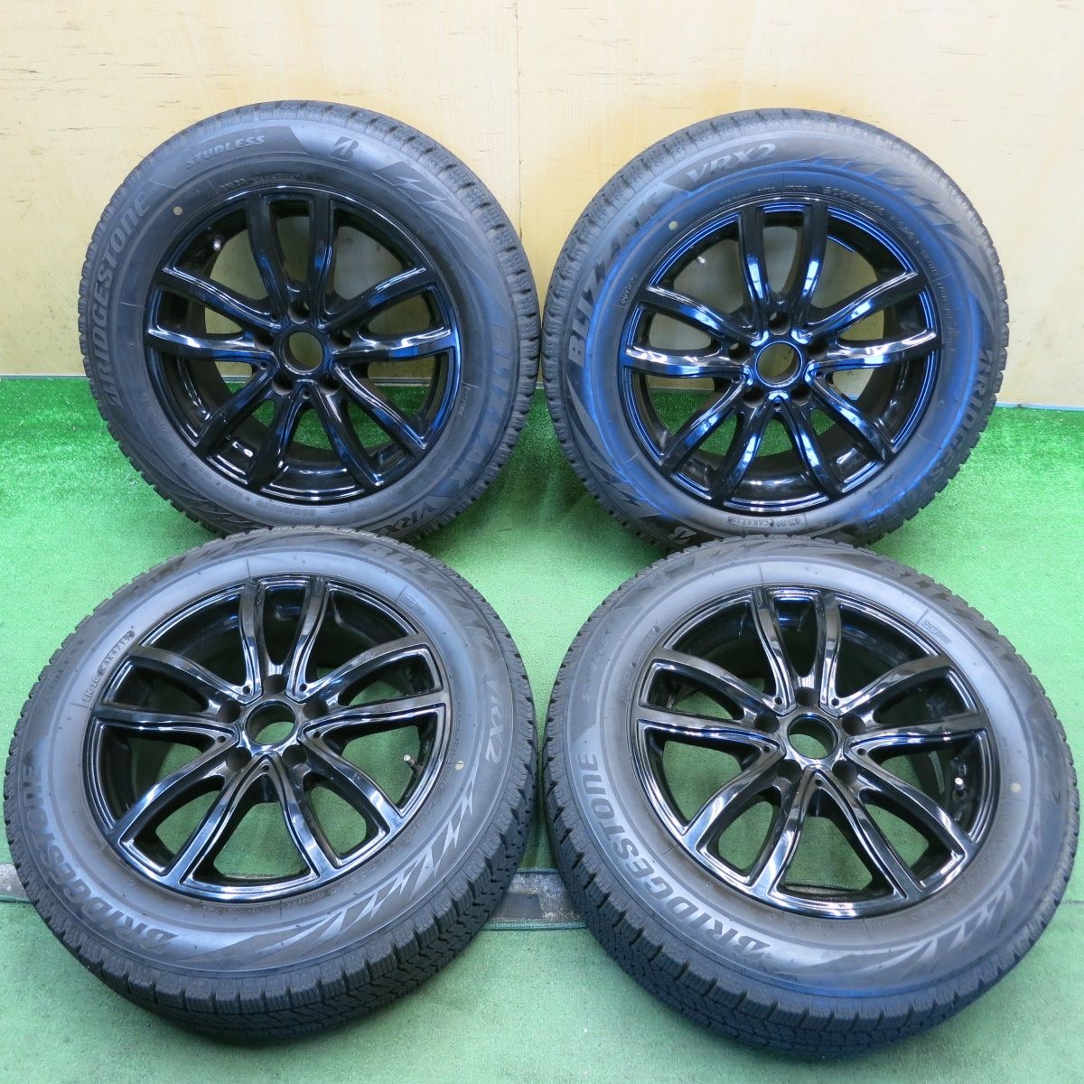 バリ溝！8.5分◎BMW 等 MAK FAHR 205/60R16 スタッドレス ブリヂストン ブリザック VRX2 マック ファー 16インチ PCD112/5H◎6081311HAス 28,656円