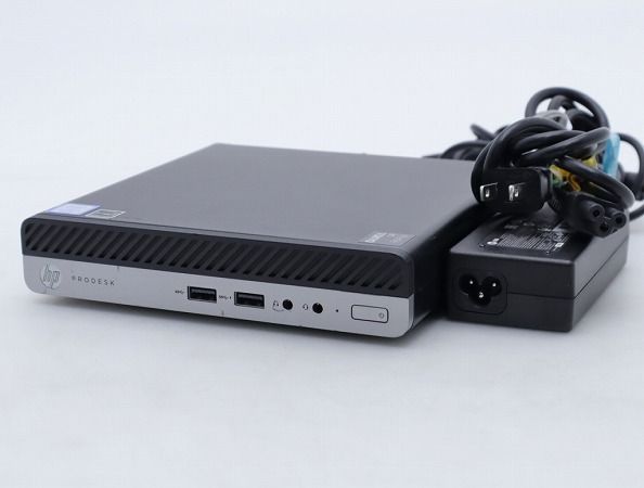hp ProDesk 400 G4 DM Core i3-8100T 3.1GHz 8GB 256GB DisplayPort/アナログRGB出力 Windows11 Pro 64bit 小難 中古 13,320円