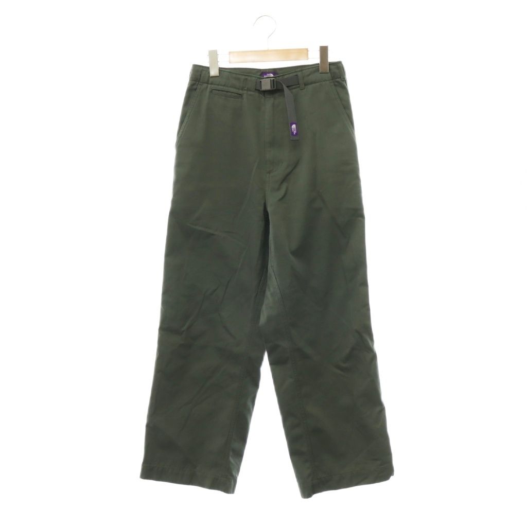 ノースフェイス パープルレーベル THE NORTH FACE PURPLE LABEL N25SC093 Chino Wide Straight Field Pants パンツ ワイド チノ WS グレー /HK ■OS