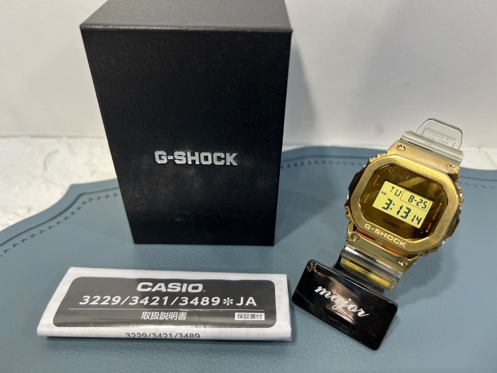 CASIO（カシオ） G-SHOCK Gショック　GM-5600SG-9JF ゴールド×クリア　腕時計