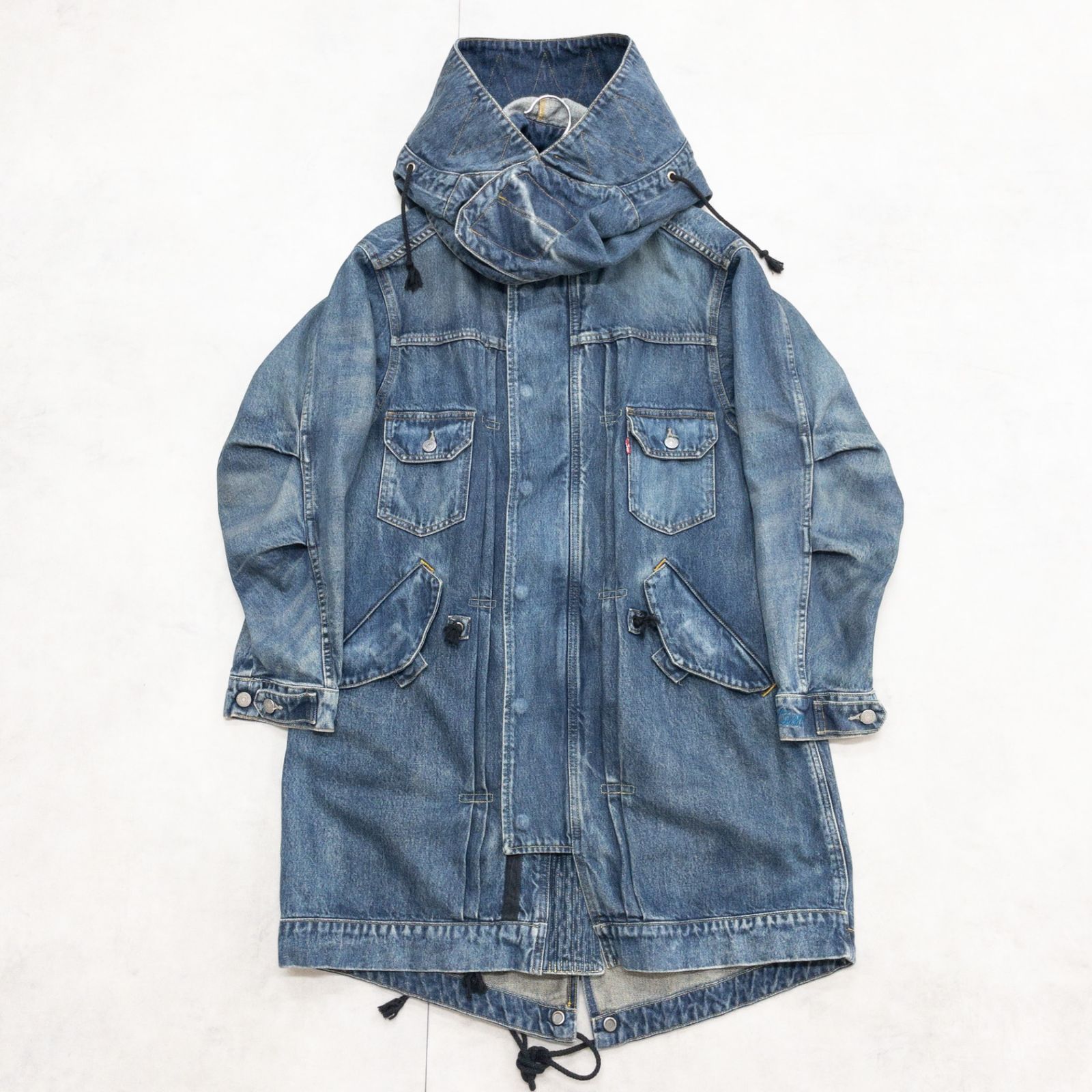 【LEVI'S×FACETASM】 モッズコート サイズL FACETASM ファセッタズム × LEVIS リーバイス モッズコート デニム