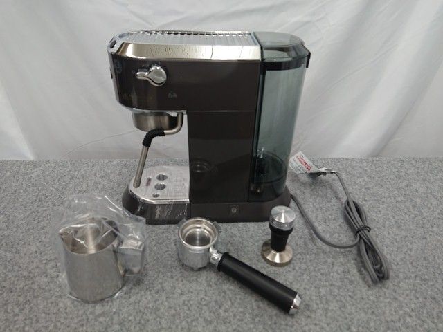【未使用品】 DeLonghi デロンギ EC885J-GY グレー Dedica Arte デディカ アルテ エスプレッソ・カプチーノメーカー 展示品