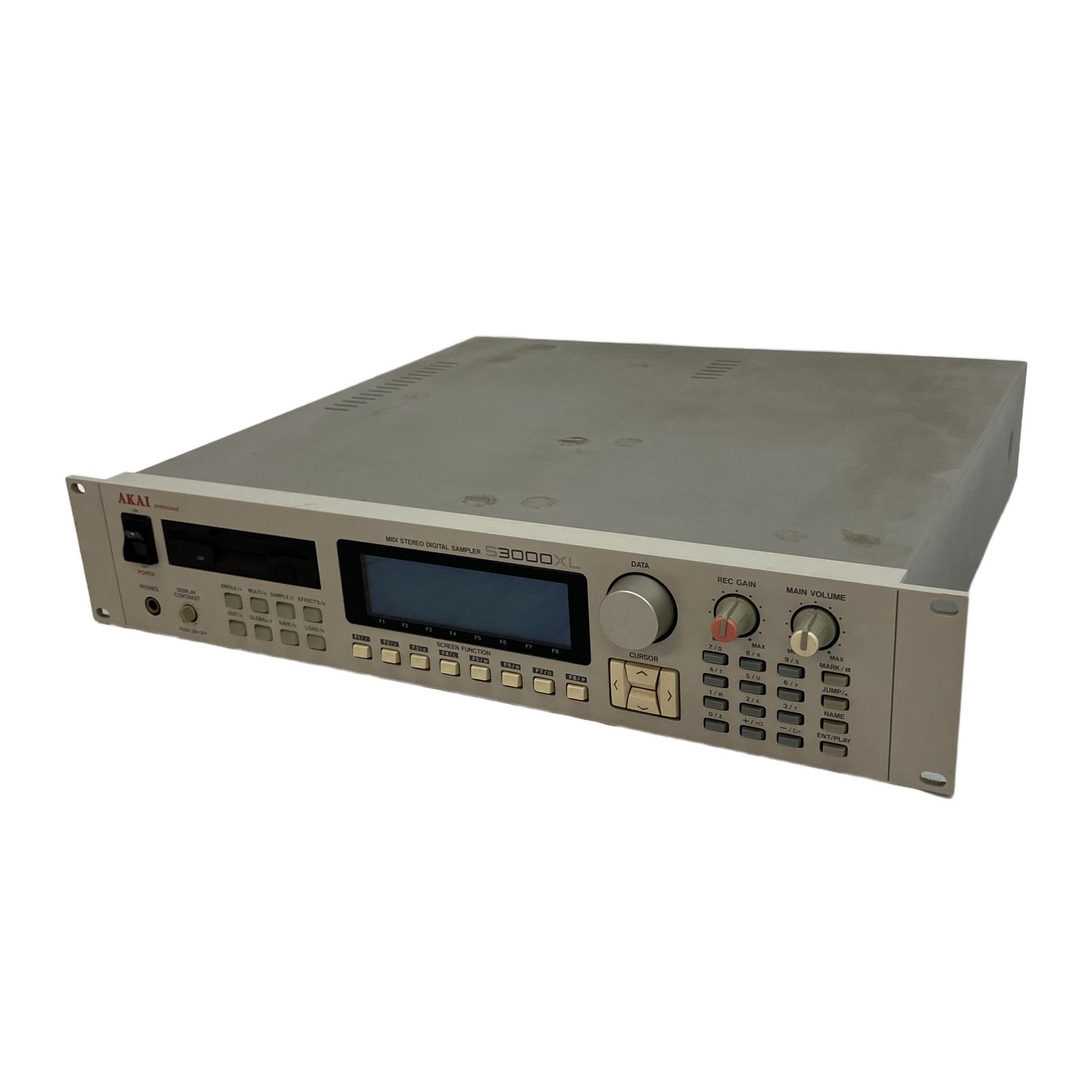 AKAI S3000XL MIDI DIGITAL SAMPLER ステレオデジタルサンプラー 音響機材 現状品 ジャンク C11460717
