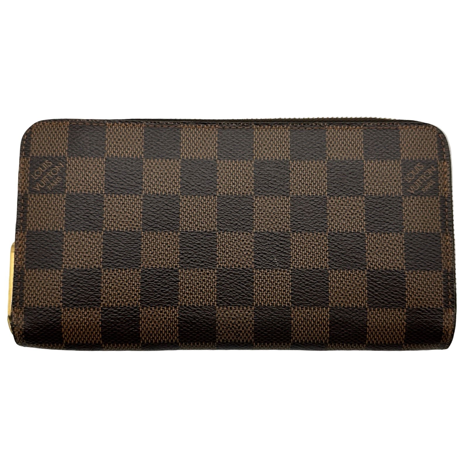 ルイ・ヴィトン LOUIS VUITTON ジッピー・ウォレット N60015 ブラウン ダミエ レディース 長財布 33,800円
