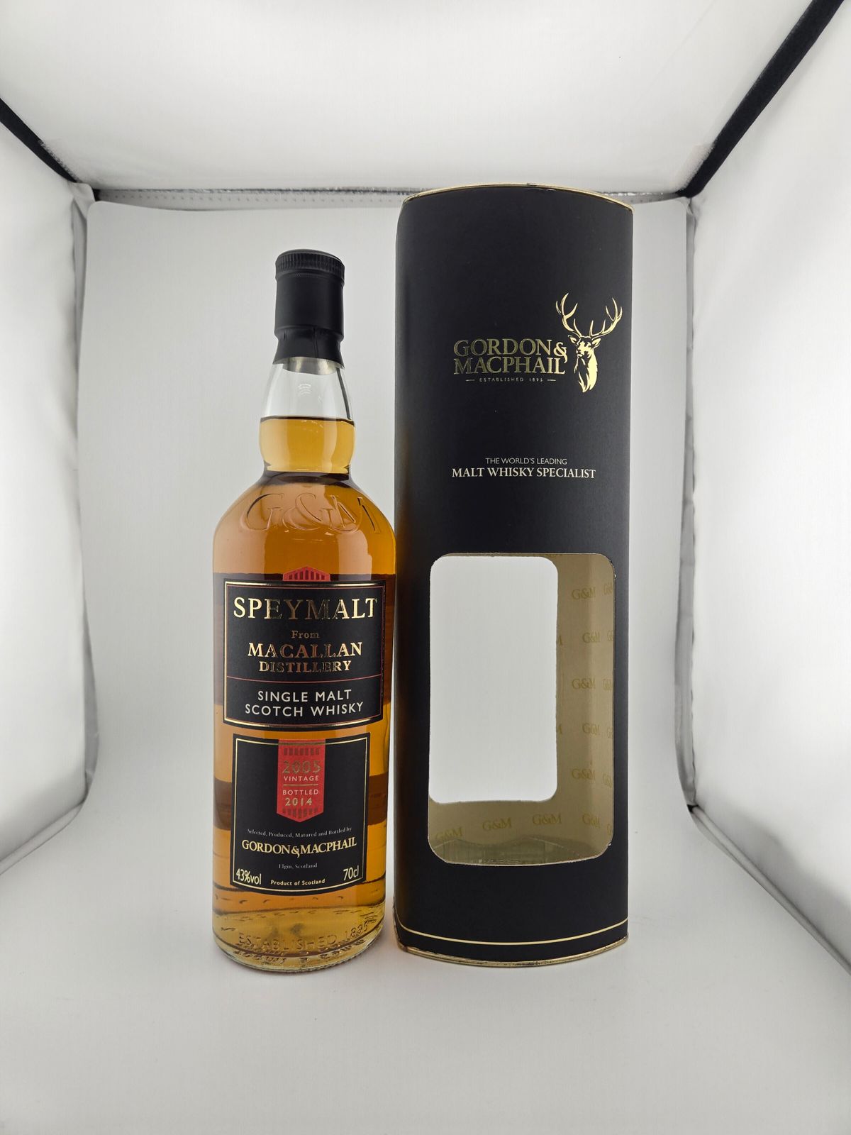 スペイモルト フロム マッカラン 9年 2005 （ゴードン＆マクファイル） 43度 700ml 11,360円