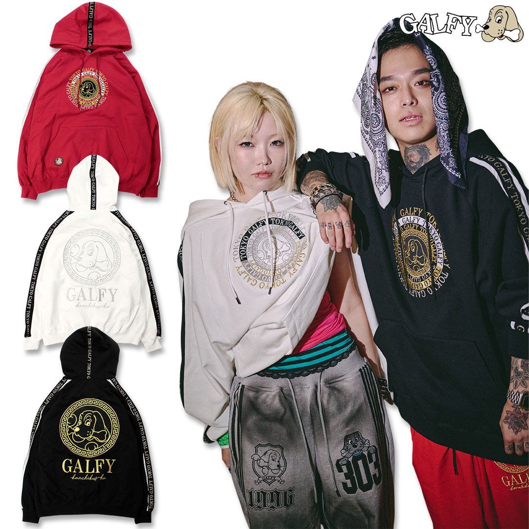 ガルフィー GALFY 成金 パーカー 163031 クラシック DOG 犬 メンズ レディース ヤンキー ギャル 26AW