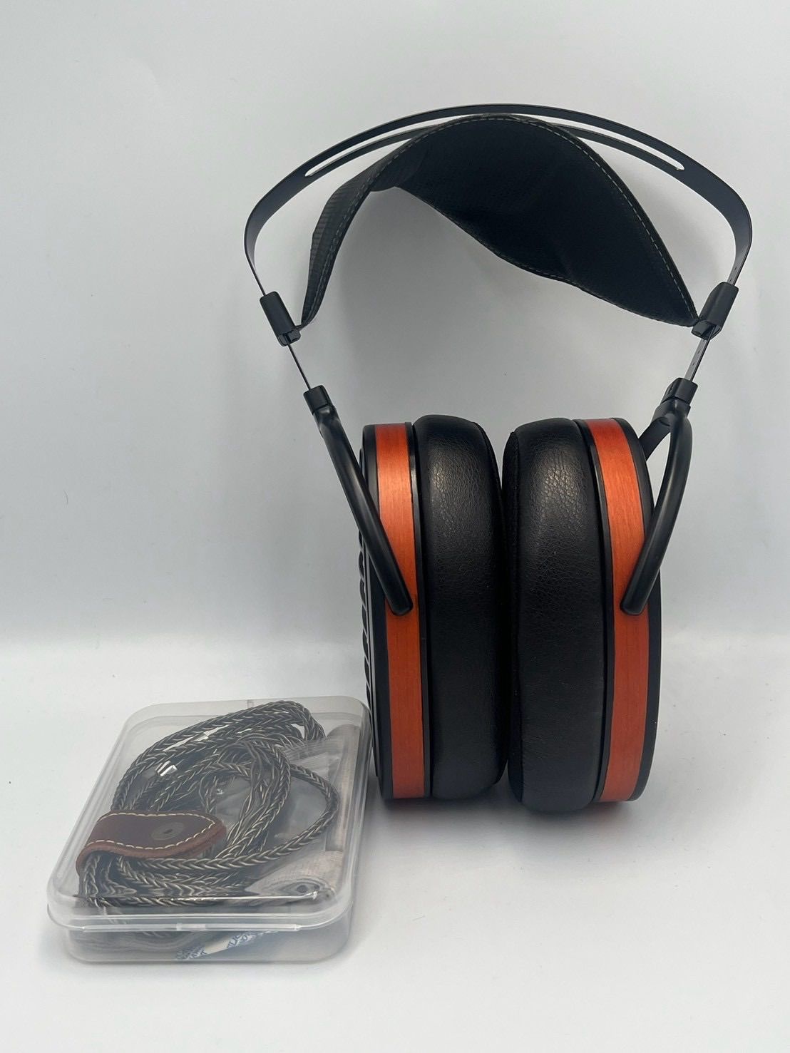 【埼玉発】HIFIMAN ARYA ORGANIC 平面磁界型 ヘッドホン 動作確認済み ケーブル付