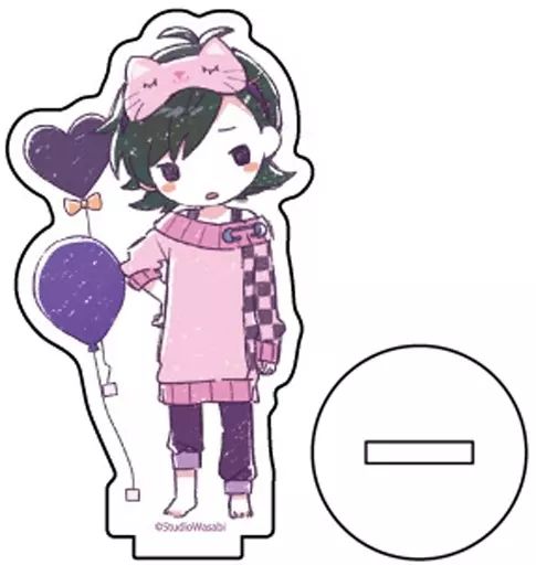 [Used] Acrylic Stand/Acrylic Panel Shinmura Kou “Wolf Game Acrylic Petit Stand 03. Yamikawa ver. Graph art design”