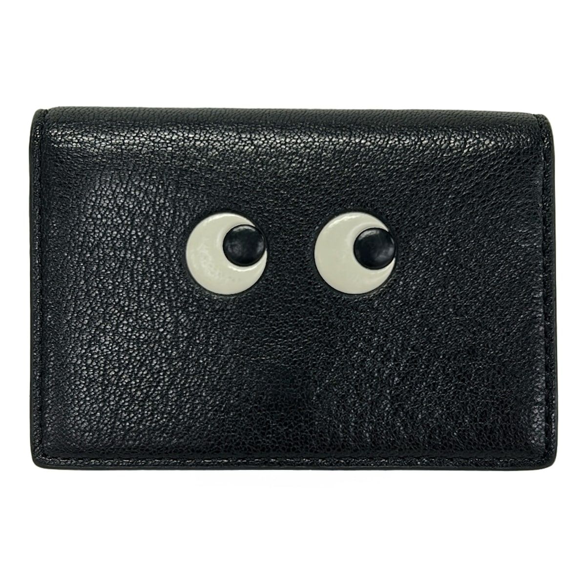 Anya Hindmarch(アニヤハインドマーチ) 名刺入れ美品 - 黒 レザー 8,066円