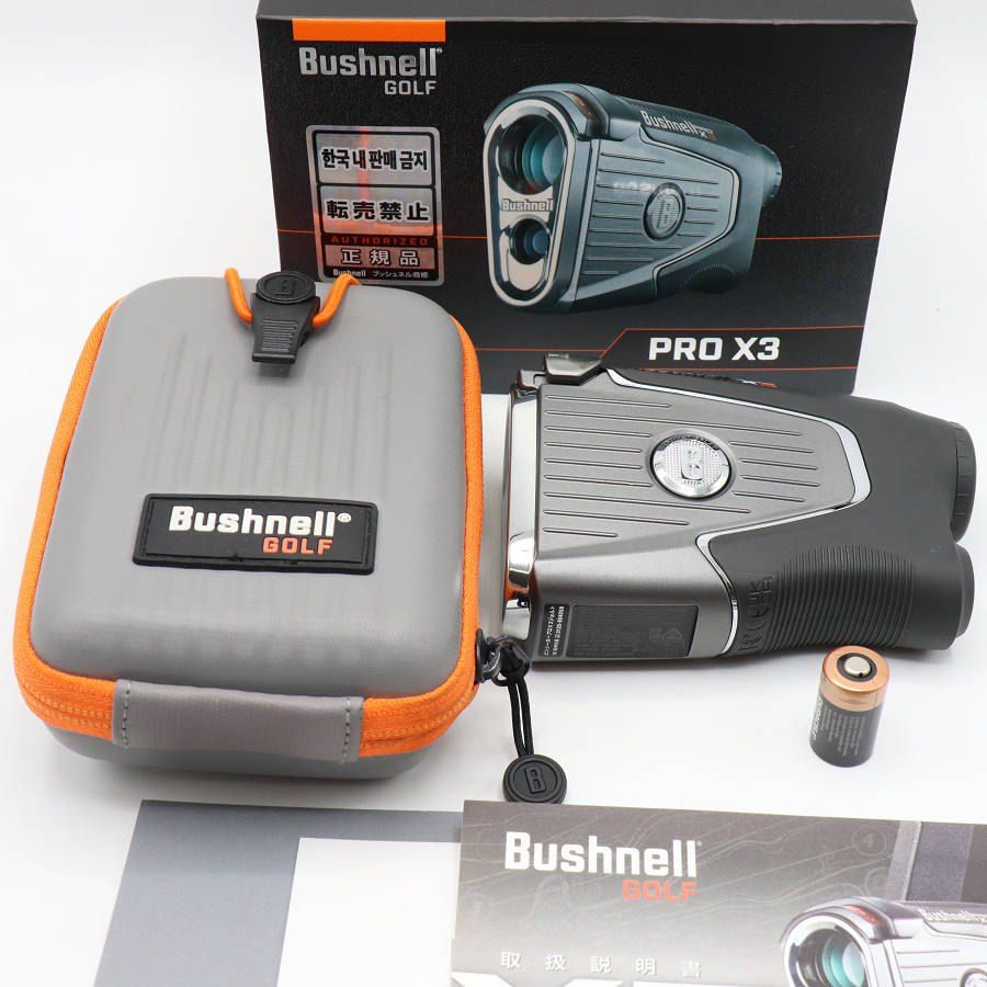 Bushnell PINSEEKER PRO X3 JOLT ゴルフ用レーザー距離計 ブッシュネル ピンシーカープロ ジョルト 本体 21,215円