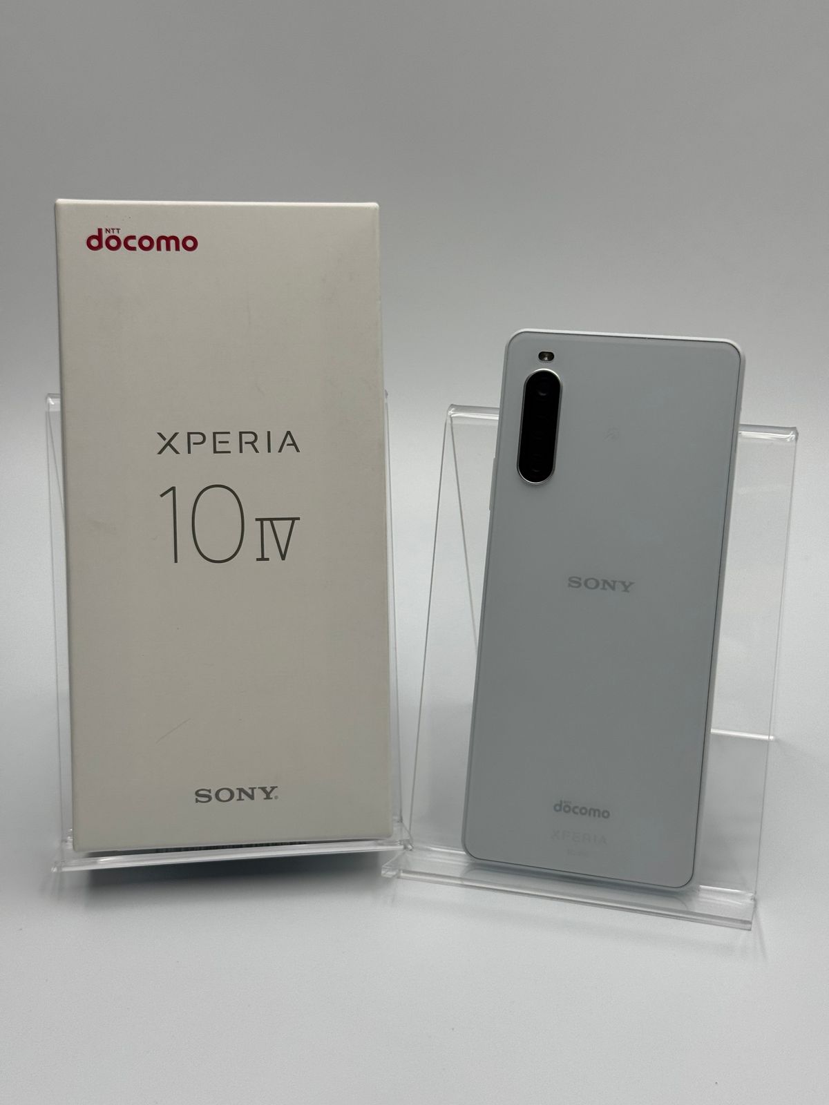 【箱付き中古B】Xperia 10 IV SO-52C ホワイト SIMフリー 白ロム