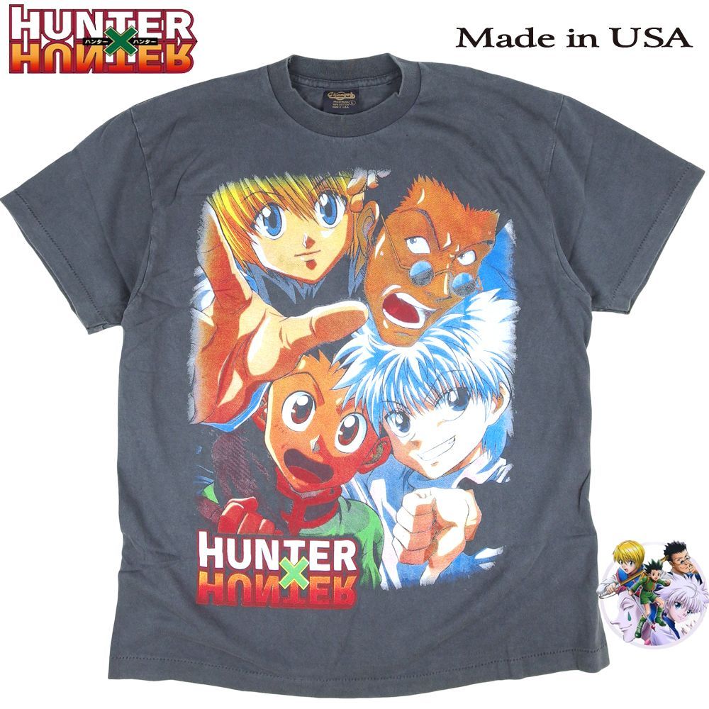 544 HUNTER X HUNTER T Shirt Hunter HxH Anime Charcoal Good Condition Reimported Mens and Womens Hunter Gonfreaks Kimera Antkill Azordic S Krapika F Neferpitou Jump Manga Rare Birth Play
