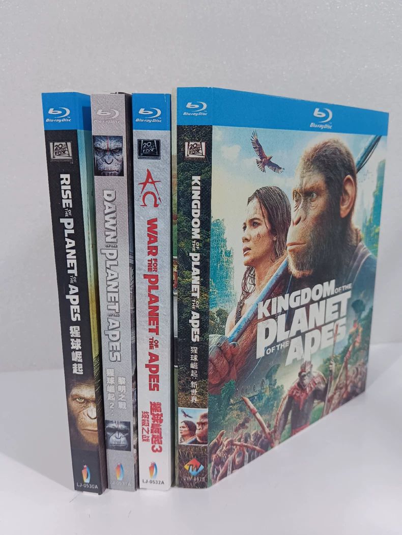 新品 猿の惑星 リブート 4作品セット Blu-ray キングダム 洋画