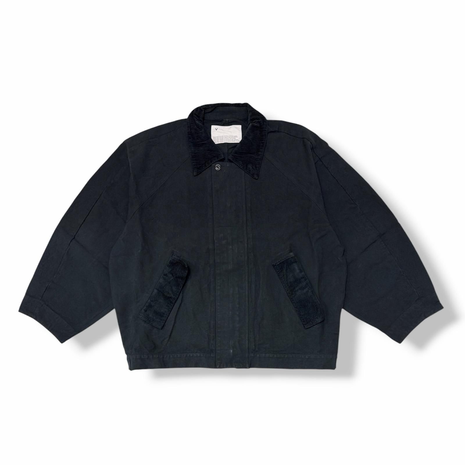 参考上代50600円 未使用 VOAAOV DOUBLE FACE GARMENT DYE Blouson ガーメントダイブルゾン ジャケット ヴォアーブ VOBZ-O21 ネイビー 2 （18056M） 10,804円
