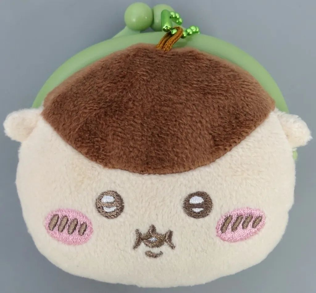 [Used] Wallet/Pass Case Kurimanju Mini Plastic Gamaguchi “Something Small and Cute”