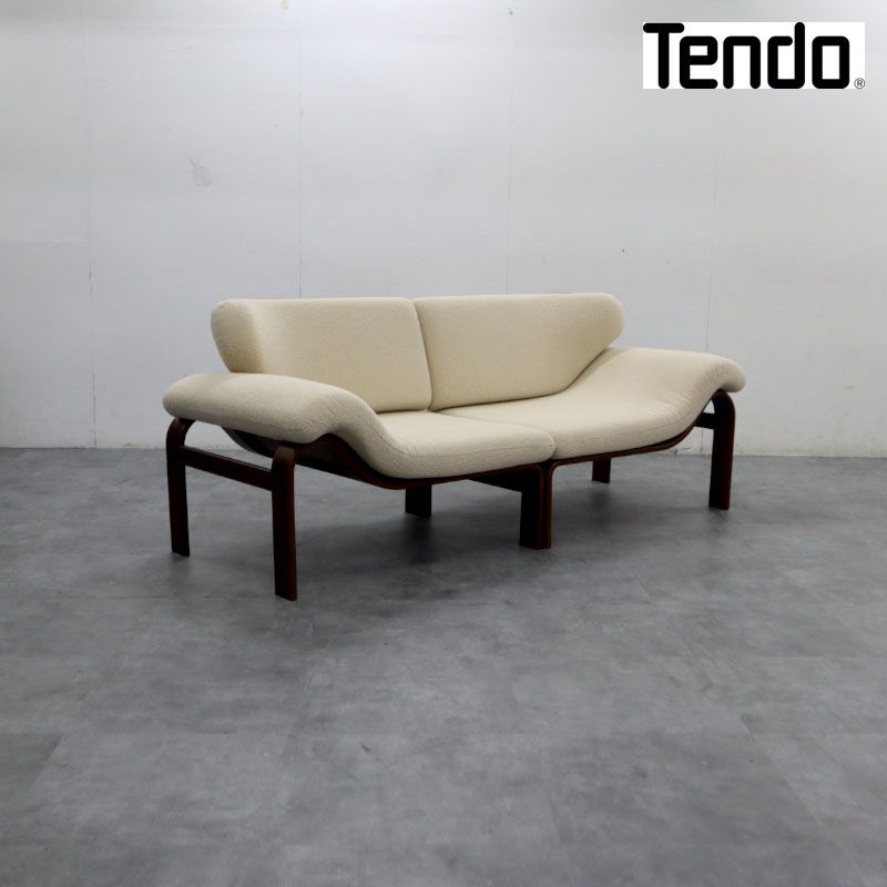 展示品 天童木工 TENDO Gallery Series ギャラリーシリーズ 2Pソファ/2人掛けソファ セパレートソファ コネクター付 佐々木敏光 108万 130,000円