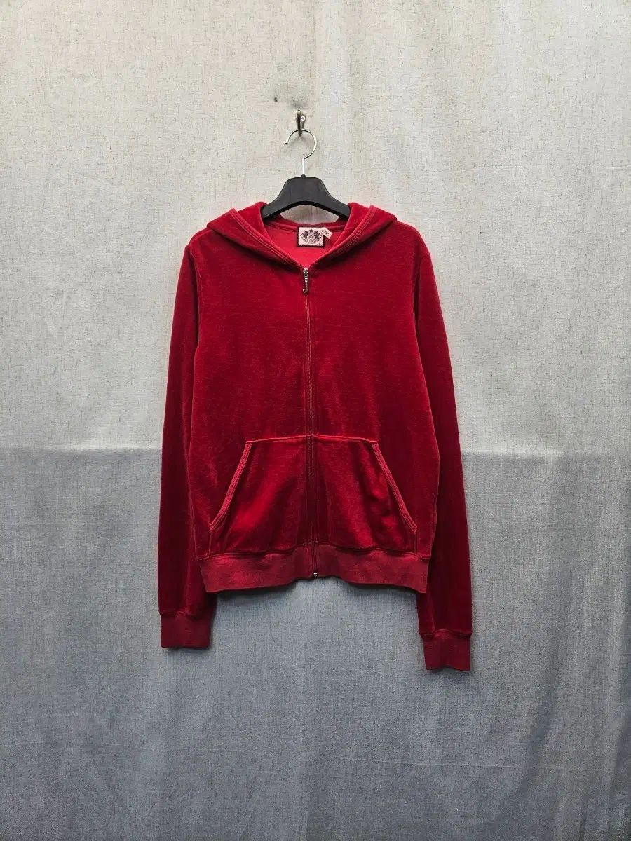 JUICY COUTURE ジューシークチュール レッド ベルベット WHO ジップアップ 500