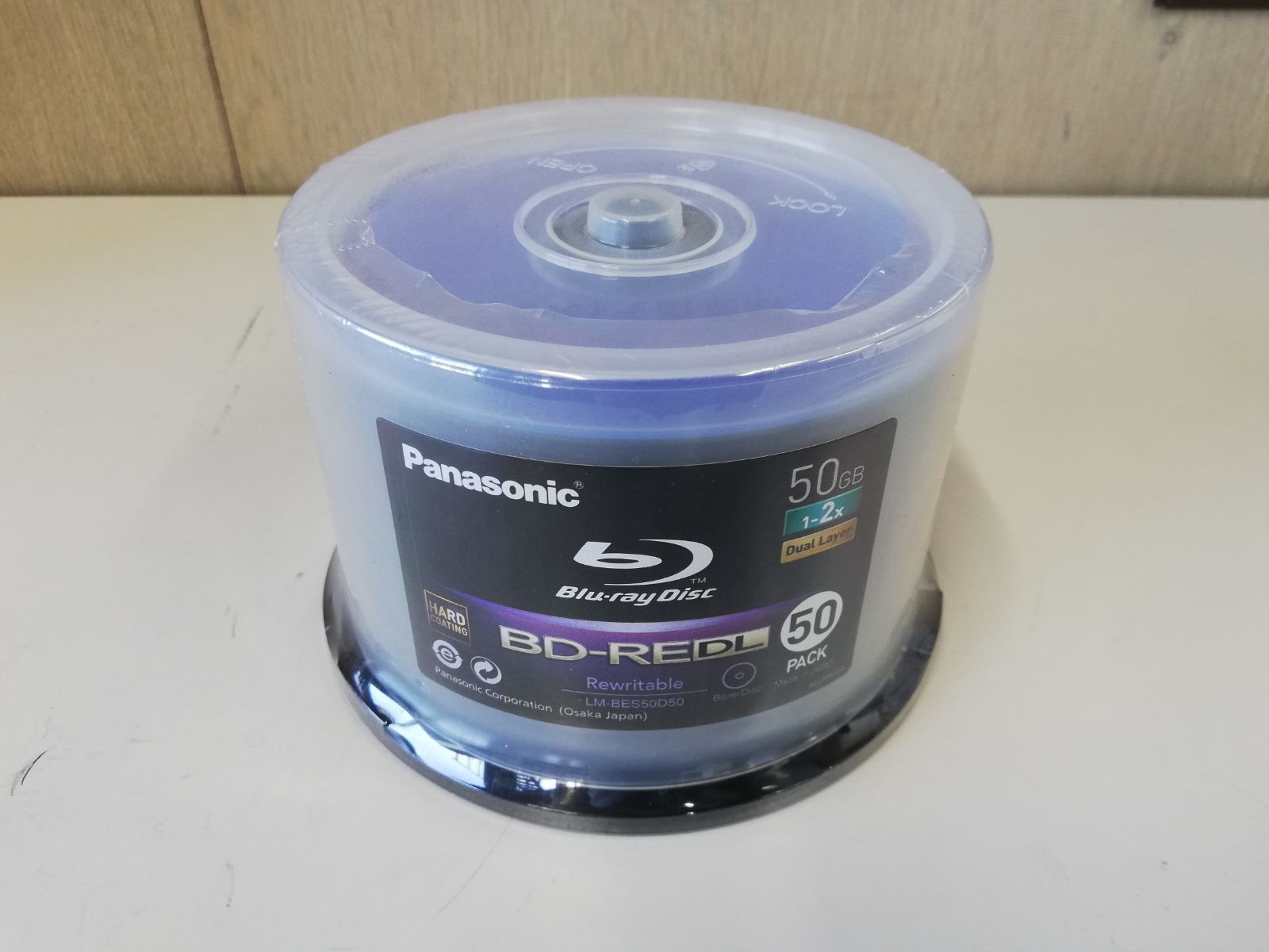 ★新品未開封★ 録画用 ブルーレイディスク Panasonic BD-RE DL 50GB 50枚入 パナソニック 日本製 LM-BES50D50 32,370円