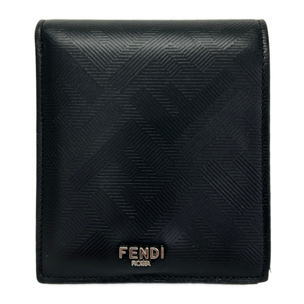 FENDI(フェンディ) 札入れ - 7M0169 黒 レザー