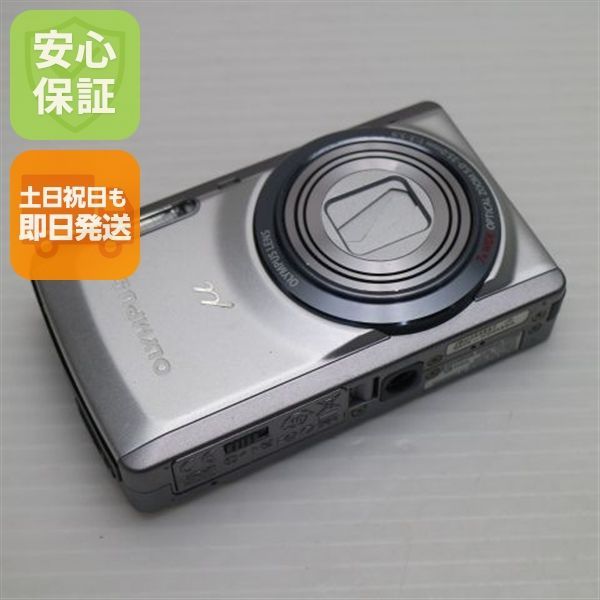 Super beautiful μ-7050 silver same day shipping OLYMPUS digital camera digital camera body can be shipped on weekends and holidays