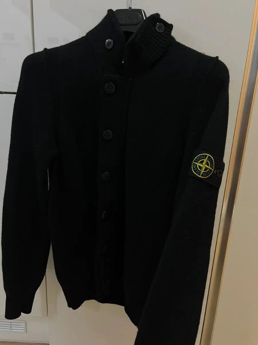 STONE ISLAND ストーンアイランド ジップアップニットカーディガン 100-スリム105 (ほぼ新品)