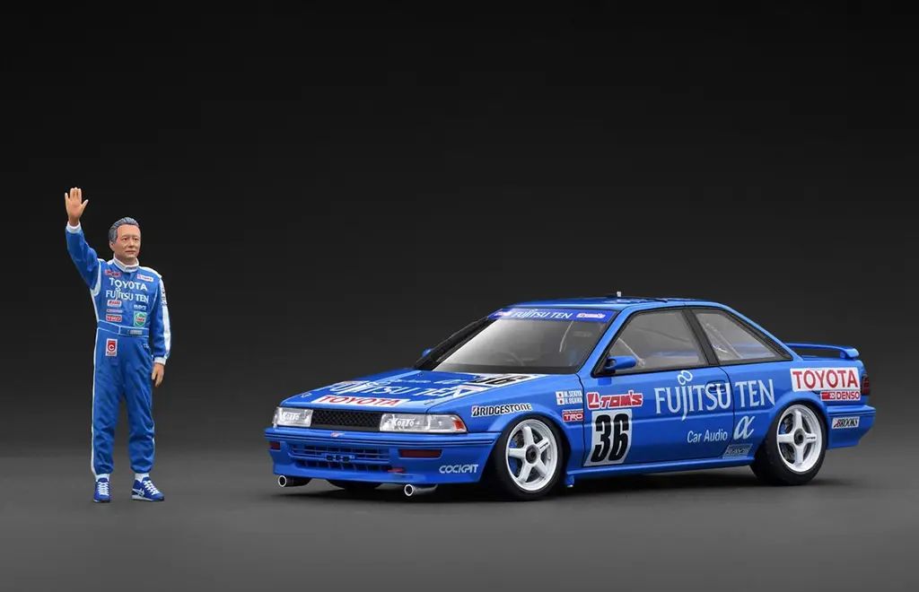 【新品】ミニカー 1/18 FUJITSU TEN TOM’S COROLLA 1991 JTC #36 With Mr. Sekiya WEB限定モデル [IG3862] 36,062円