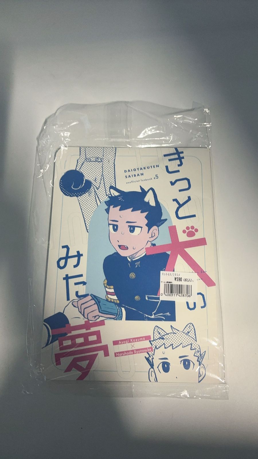 MR-03539 Ace Attorney: A Dream Seen by a Dog/ Somehow (Kazuma Asou x Ryunosuke Naruhodo)/Nanokoma