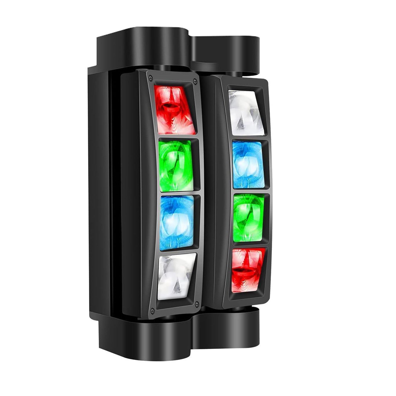 高輝度LED ムービングライト 8×3W RGB DMX512 7/13CH ステージライト 舞台照明 ディスコライト ビームライト 音声制御 マスタースレーブ