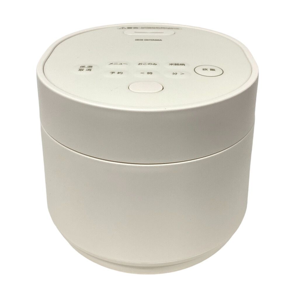 アイリスオーヤマ IRIS OHYAMA RC-MGA30-W ジャー炊飯器 3合炊き 極厚火釜 銘柄炊き ホワイト 6,384円