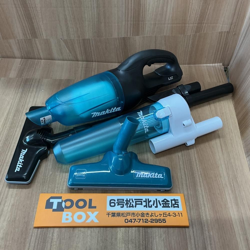 【中古】【海外仕様品】makita/マキタ XLC02 18V充電式クリーナ（本体のみ）※商品説明欄要確認【204】