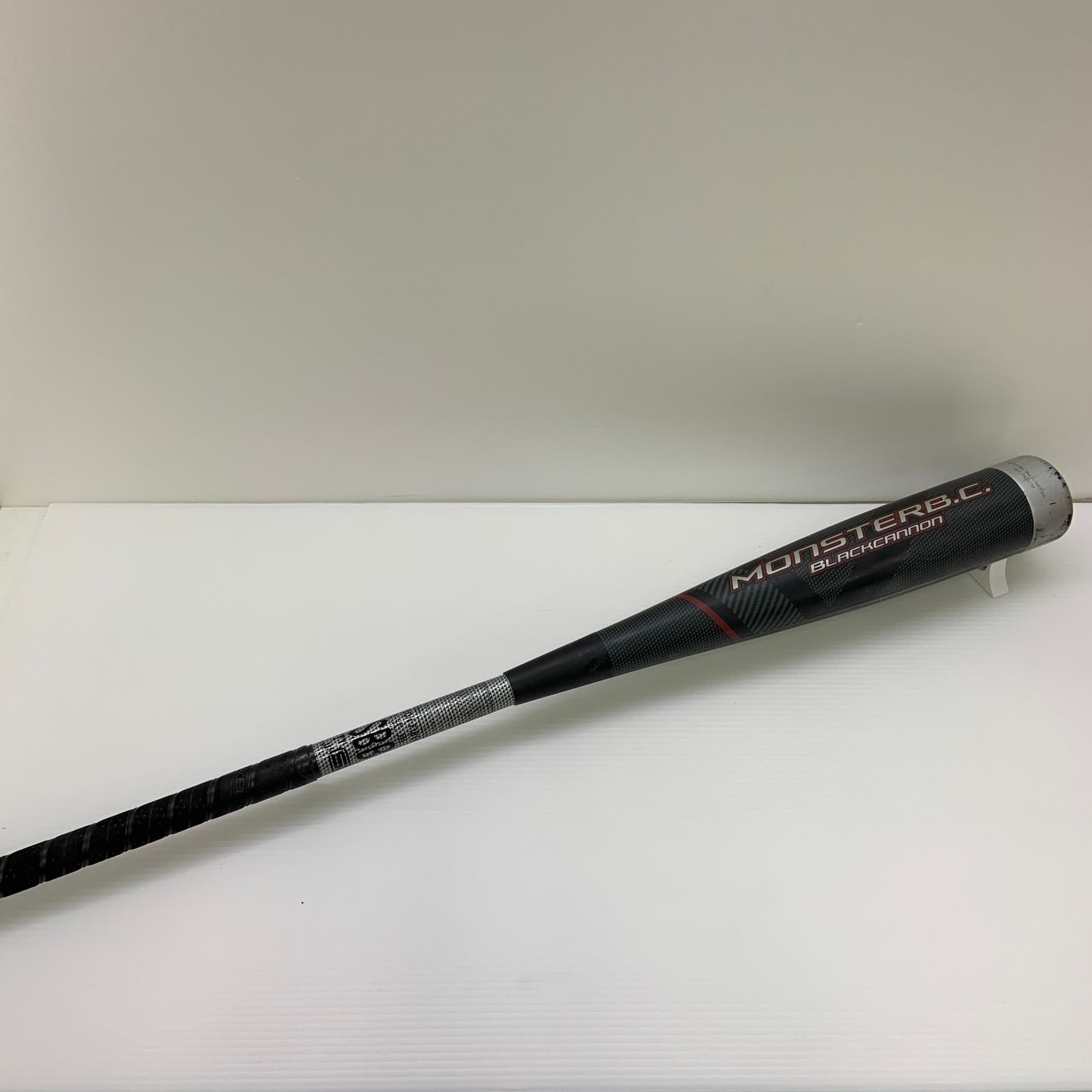 ゼット ZETT ブラックキャノン 軟式 大人 一般 FRP製バット BCT31384 ミドルバランス 中古 野球 8652