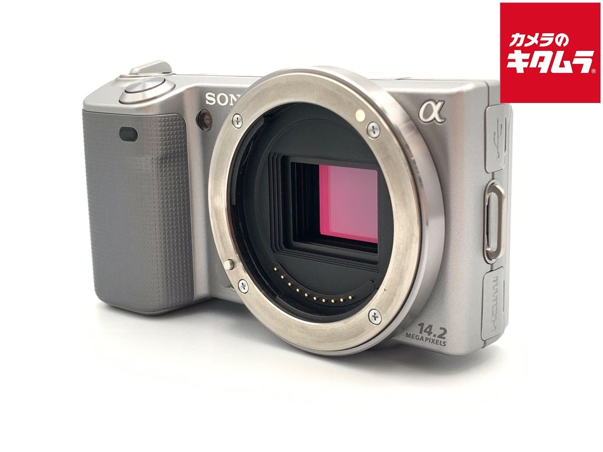 【中古】 【並品】 ソニー α NEX-5 ボディ シルバー
