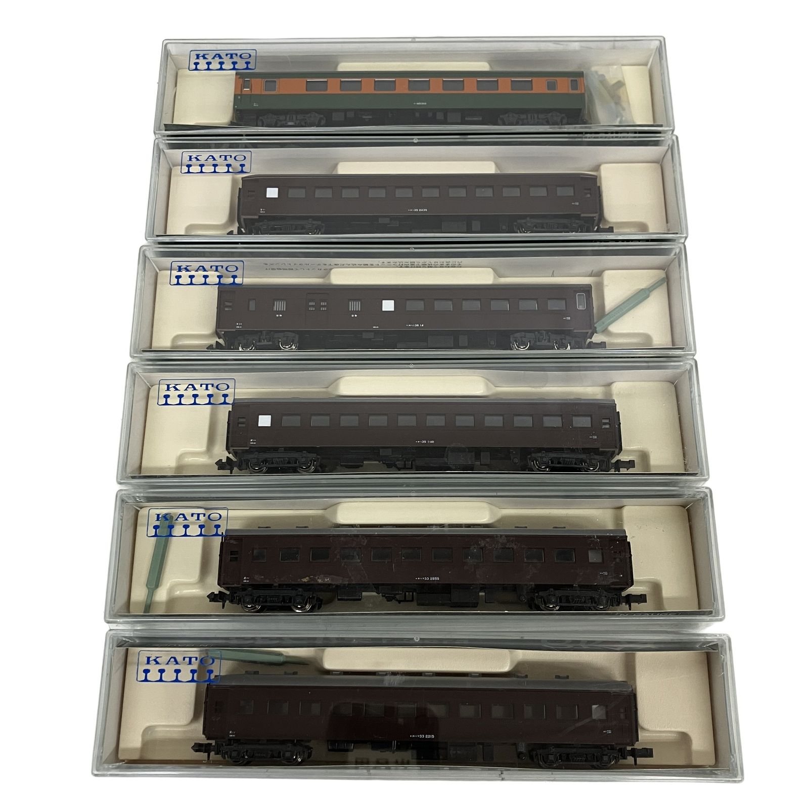 KATO 5127-1 オハ35 茶 一般形 その他おまとめ 6両セット Nゲージ 鉄道模型 カトー 中古 S11597003 7,992円