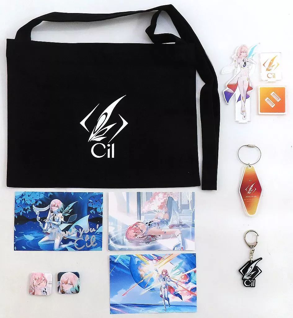 【中古】グッズセット Cil コンプリートセット 「バーチャルYouTuber RK Music」 デビューグッズ