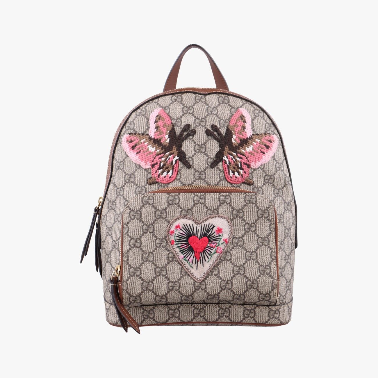 グッチGucciGGスプリームティアン ベージュ×マルチカラー PVCコーティングキャンバス×レザー 427042 B021366172