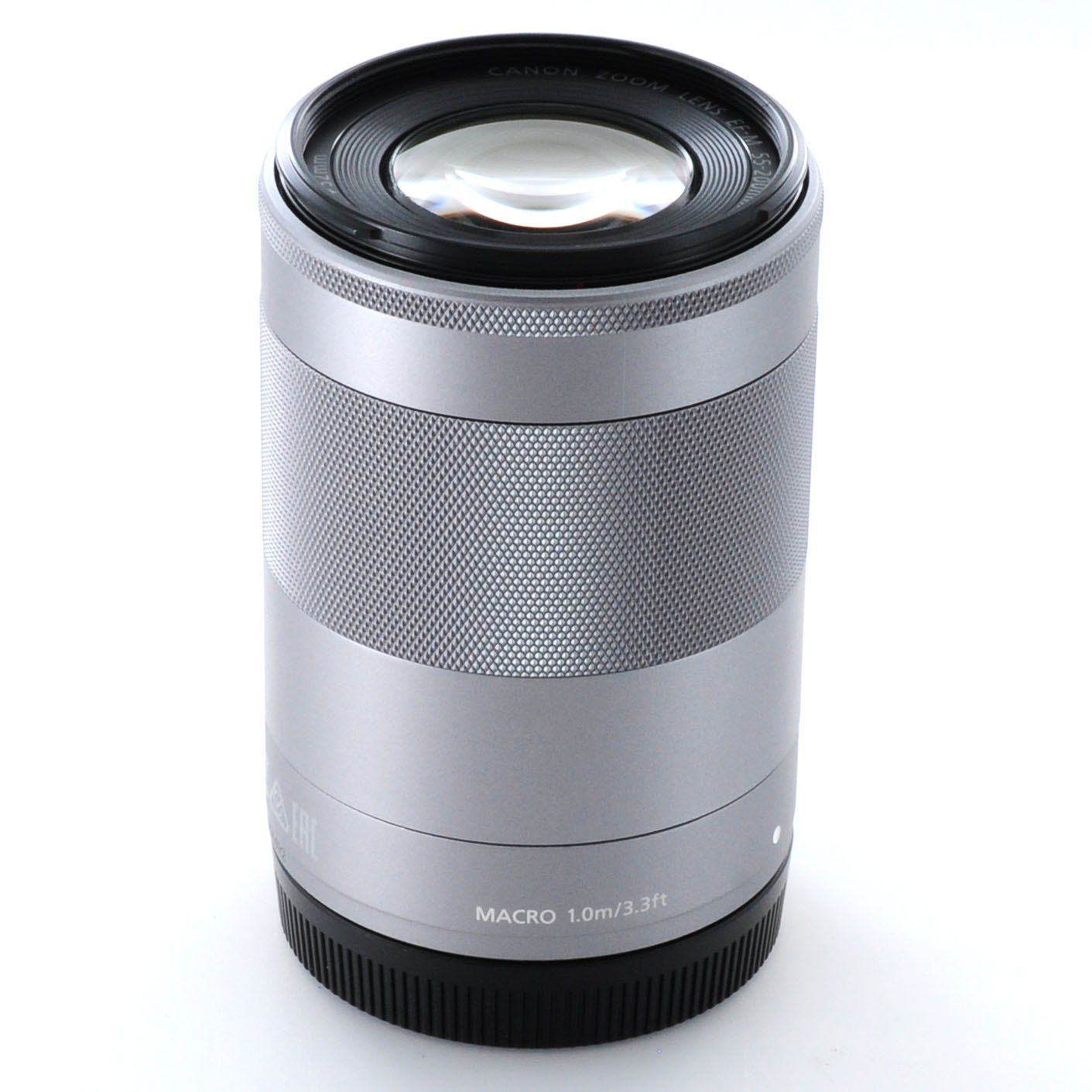 キヤノン】Canon EF-M 55-200mm F4.5-6.3 IS STM シルバー オート