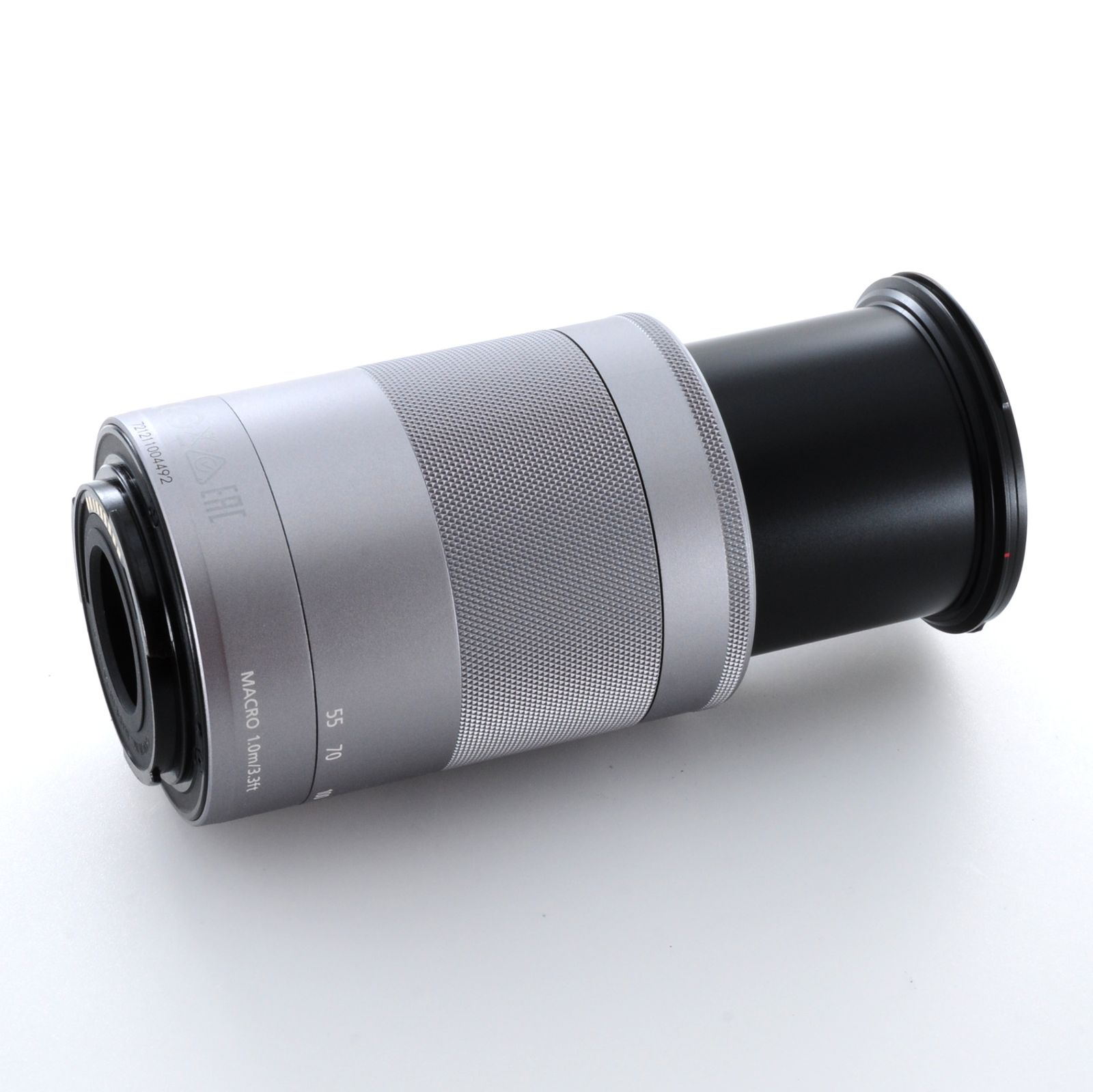 キヤノン】Canon EF-M 55-200mm F4.5-6.3 IS STM シルバー オート