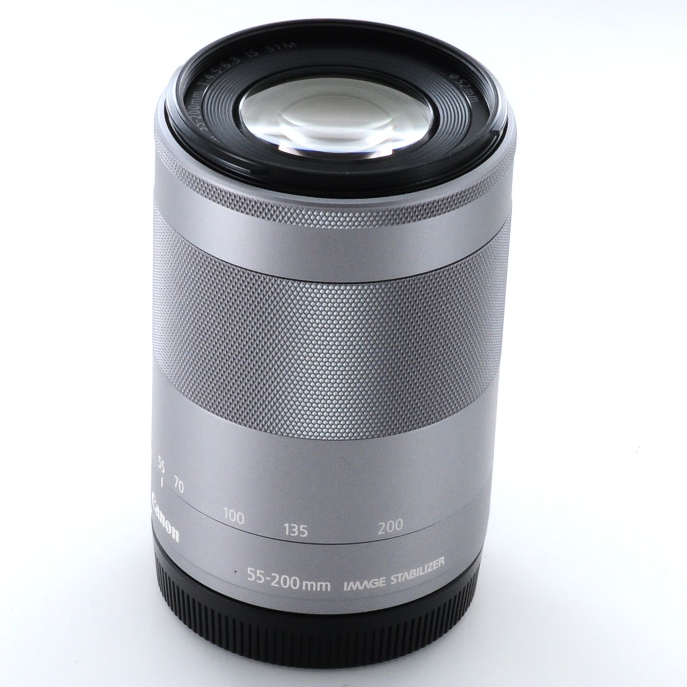 キヤノン】Canon EF-M 55-200mm F4.5-6.3 IS STM シルバー オート
