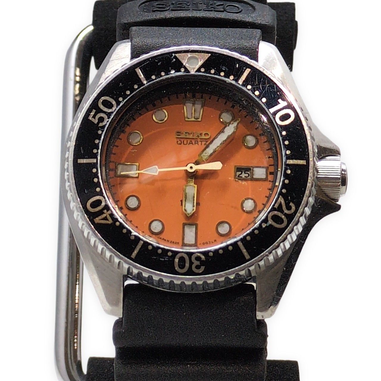 SEIKO セイコー VINTAGE SEIKO 2625-0010 オレンジ文字盤 ダイバー 