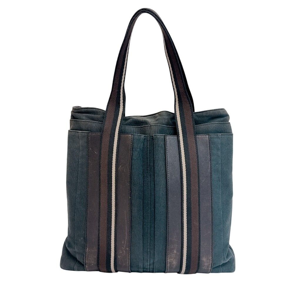 HERMES エルメス トロカホリゾンタル キャンバス トートバッグ ブラック 14,400円