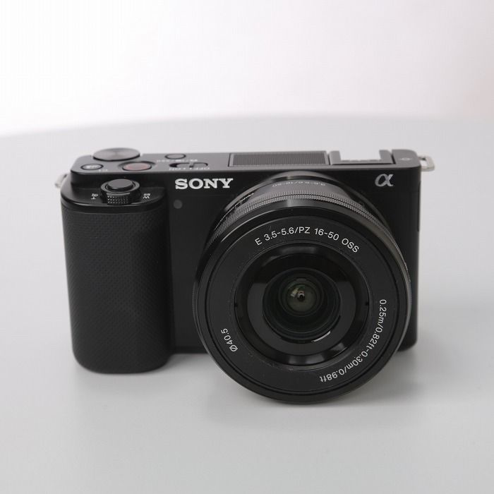 【中古】(ソニー) SONY VLOGCAM ZV-E10 E PZ16-50KIT ブラック 43,800円