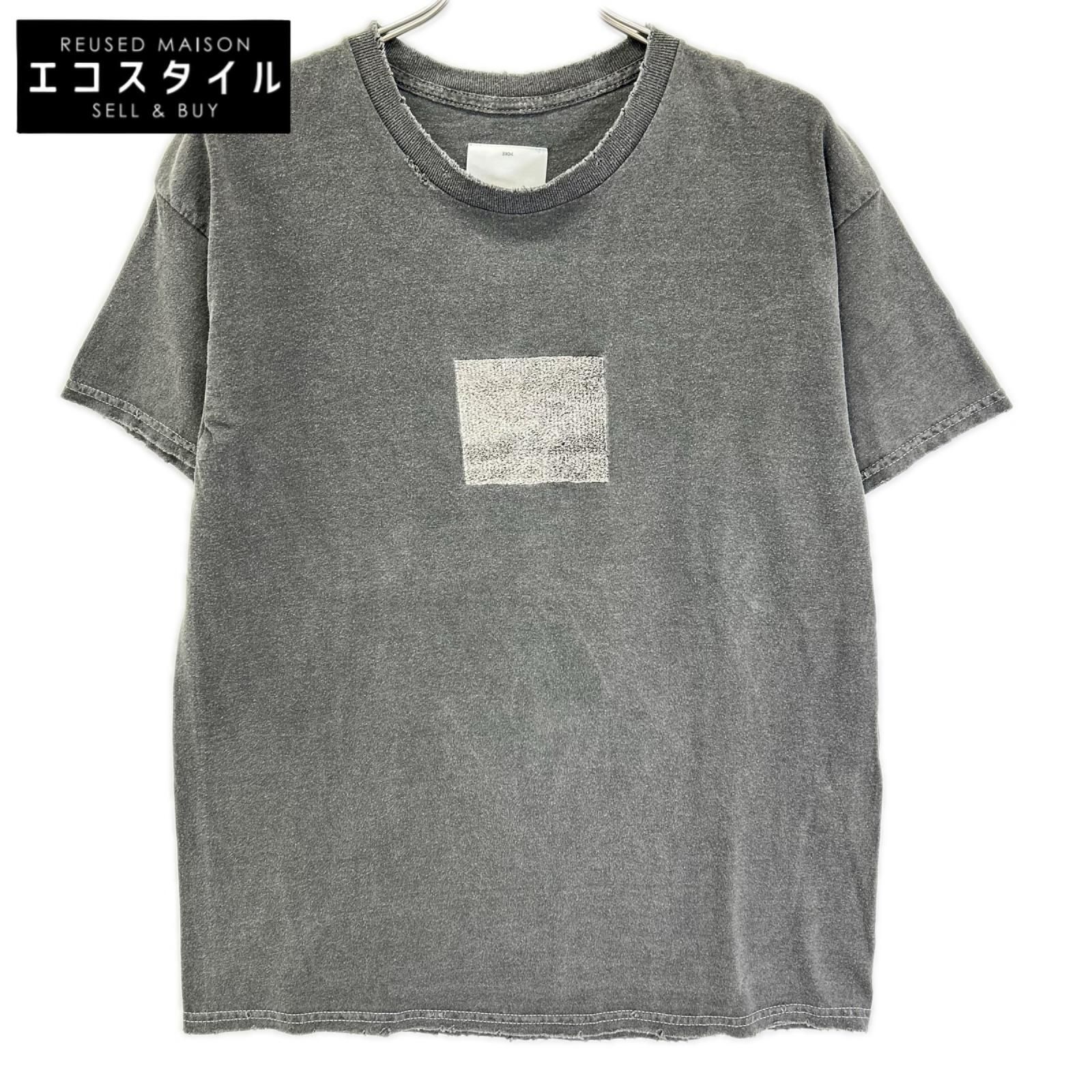 YOKE　ヨーク　×アンセルム グレー EMBRO SS TEE XO