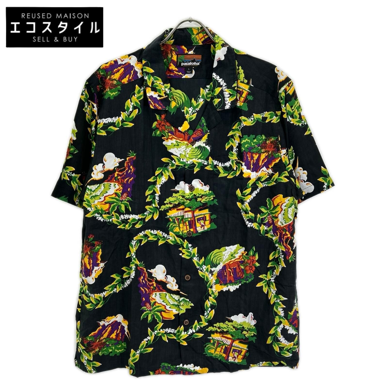 pataloha　パタロハ　52580 黒タグ ハレイワストア25周年モデル アロハシャツ 28,409円