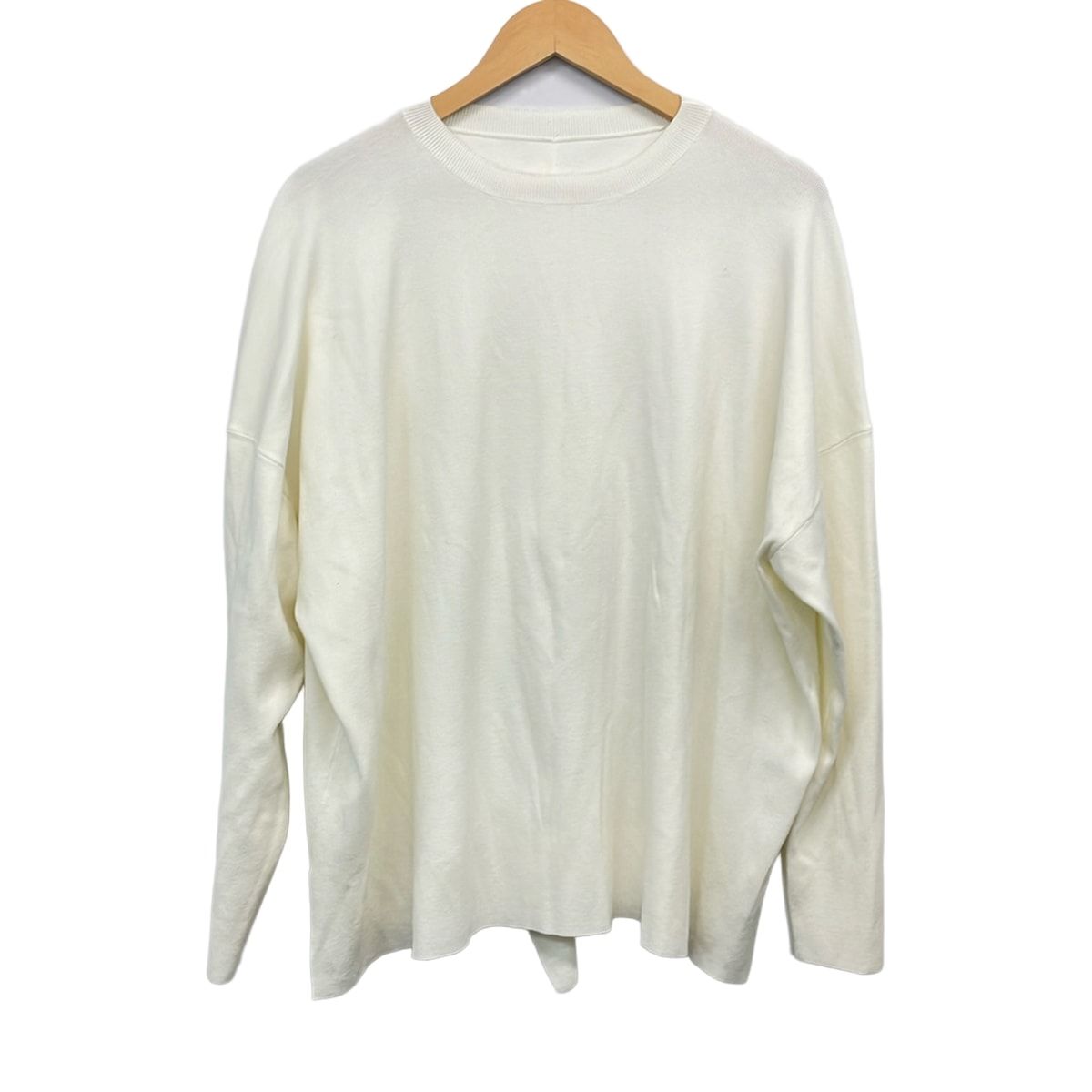ADORE(アドーア) 長袖セーター サイズ38 M レディース美品 - アイボリー クルーネック