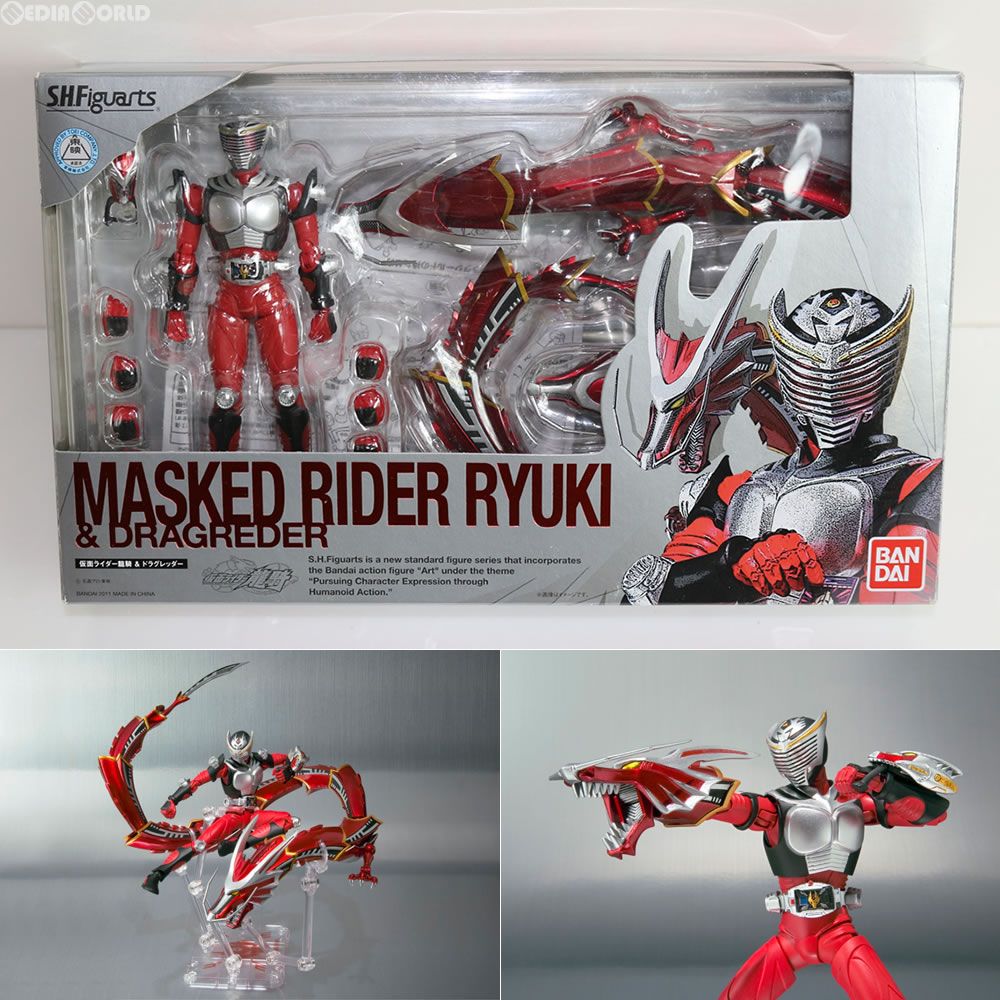 S.H.Figuarts(フィギュアーツ) 仮面ライダー龍騎&ドラグレッダーセット 完成品 可動フィギュア バンダイ